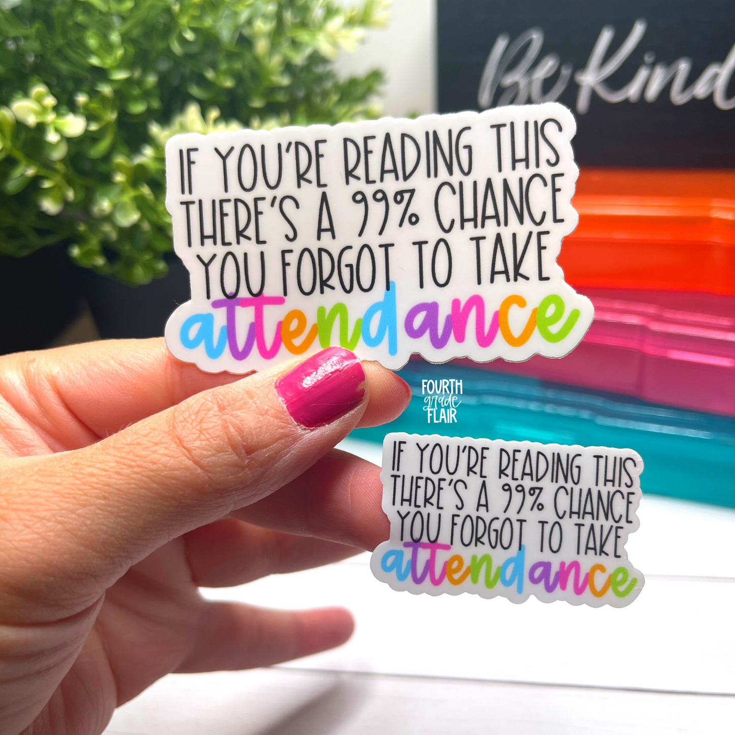 Teacher Favorites Sticker Sheet