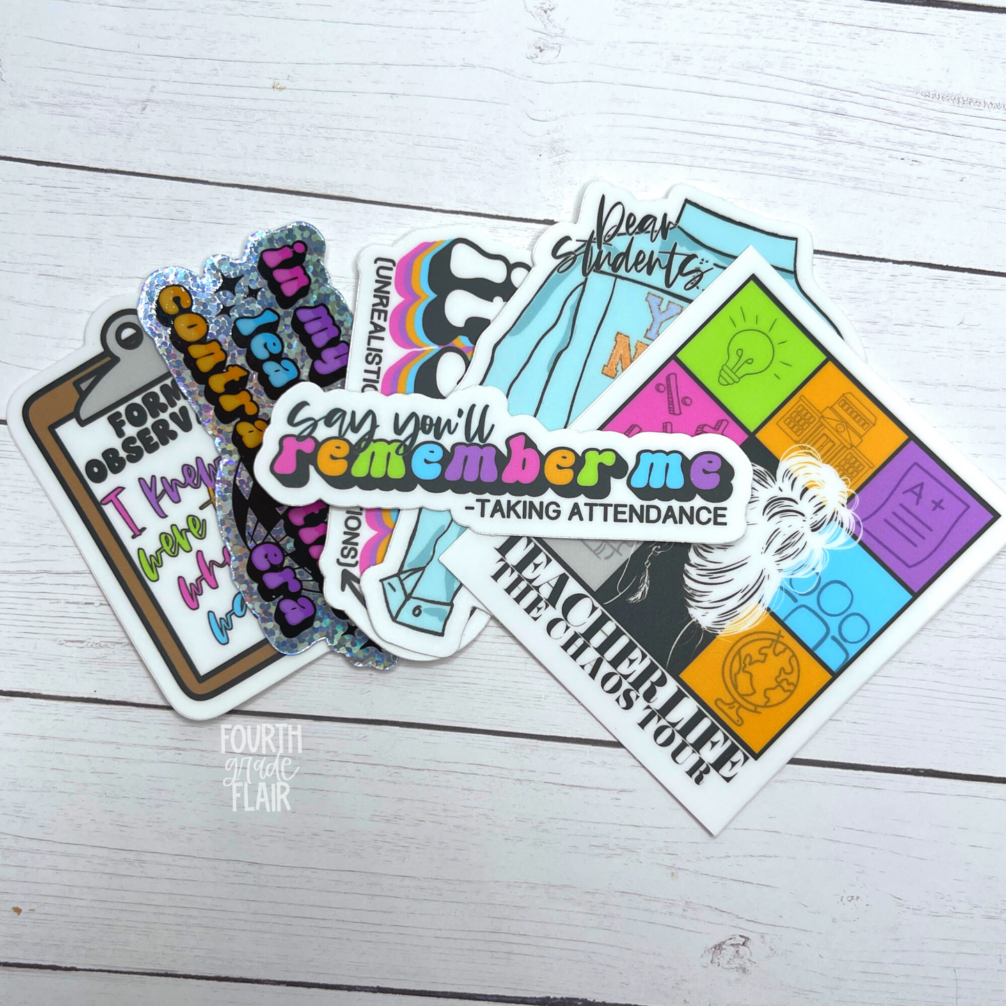 I Knew You Were Trouble Teacher Sticker