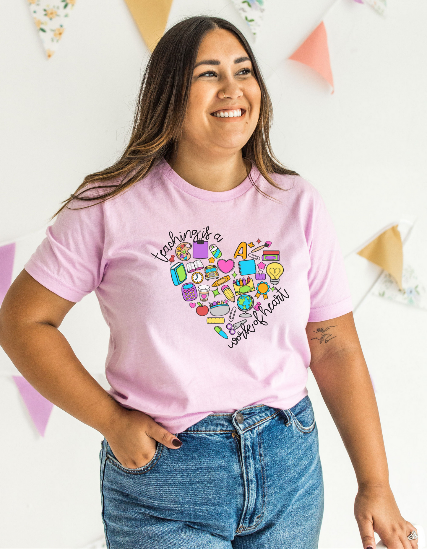 EXTRAS | TEE ONLY | Teaching is a Work of Heart - NOT A SUBSCRIPTION