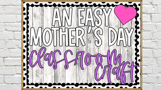 Mother's Day Shrinky Dink Keychains - An Easy Classroom Craft!