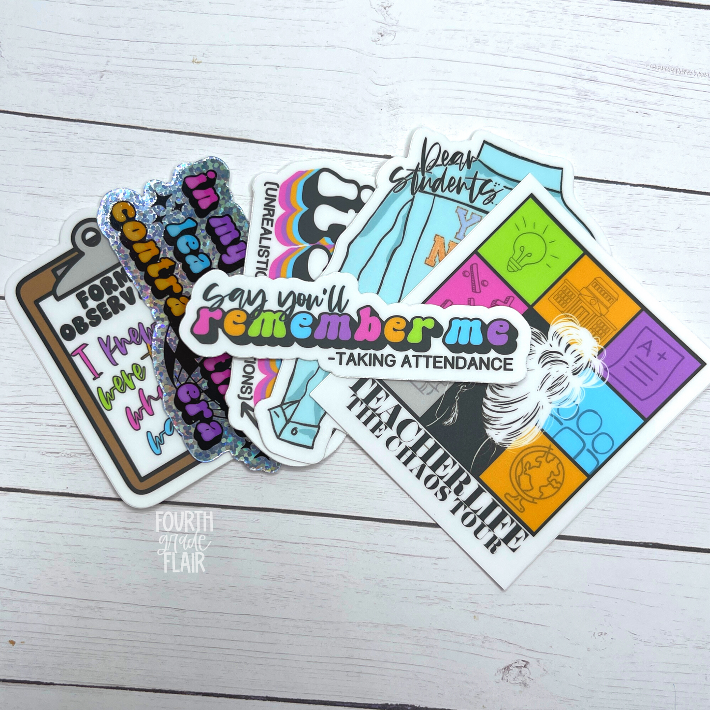 Swiftie Teacher Sticker Pack