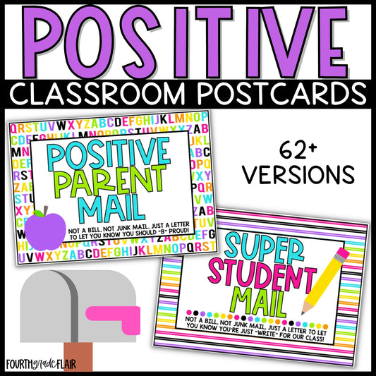 PRINTABLE Positive Classroom Postcards