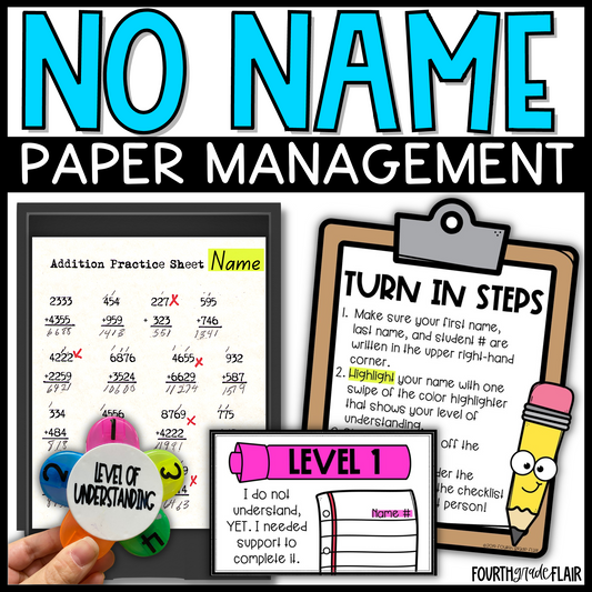 Reflect and Highlight | No Name Management Posters | PRINTABLE